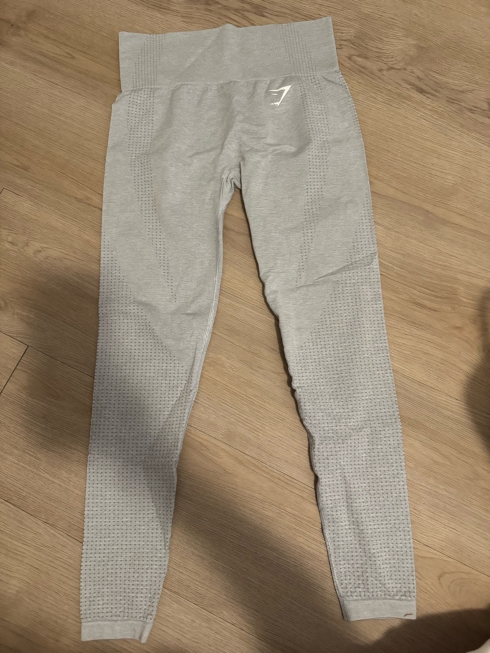 Gymshark women’s Light Grey Seamless High-Waist Leggings